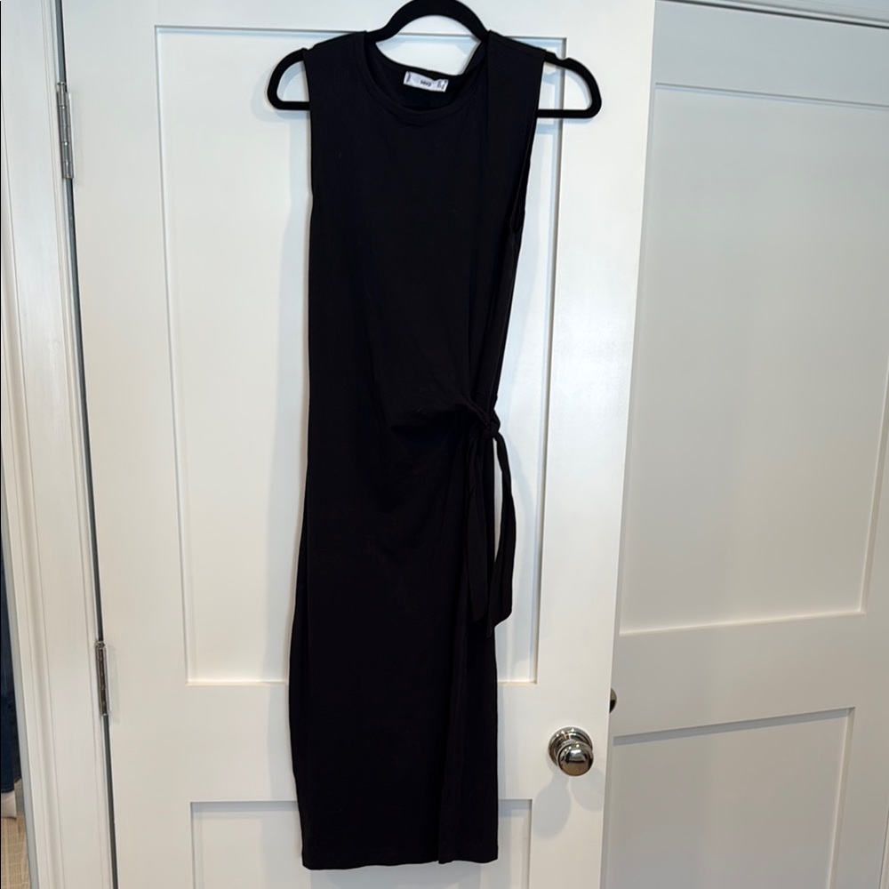 Mango Black Sleeveless Dress